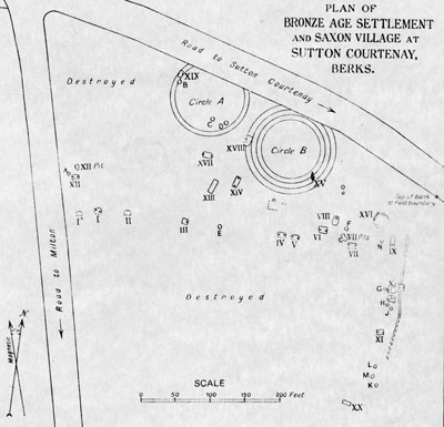 Plan of Sutton Courtenay