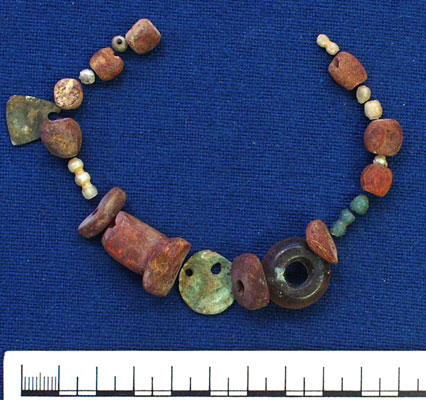 Beads from Abingdon grave 78
