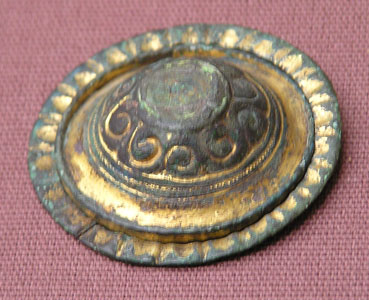Tutulus brooch from Abingdon grave 10