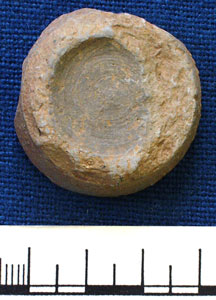 Pottery gaming piece (AN1968.1463)